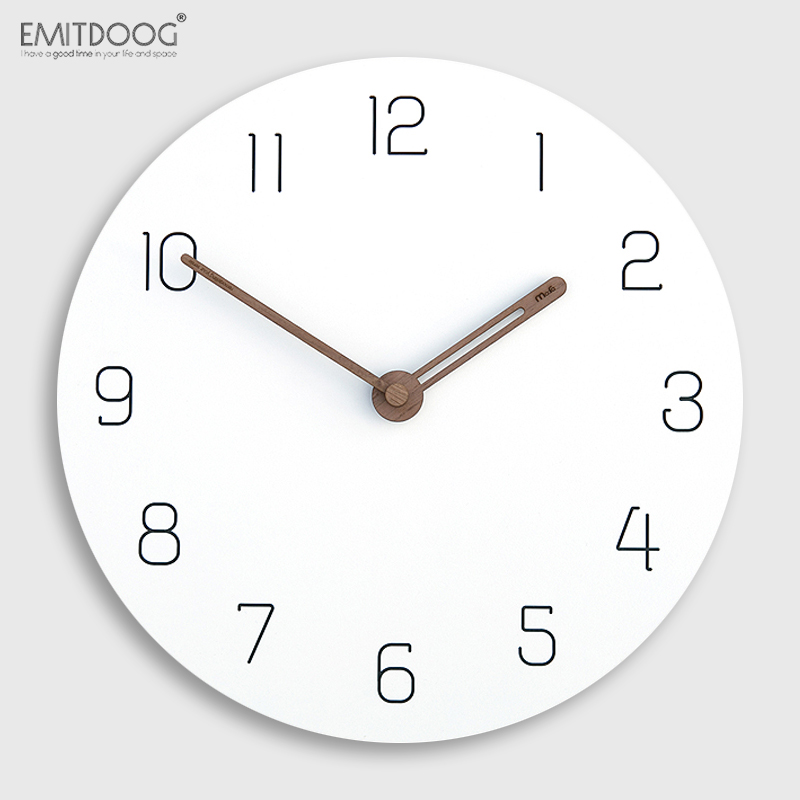 簡約現代風格掛鐘創意客廳靜音時鐘北歐歐式美式大氣時鐘