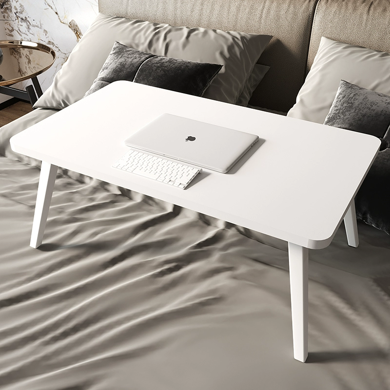 品質木料摺疊多功能桌書房寢室床榻小桌簡約電腦桌