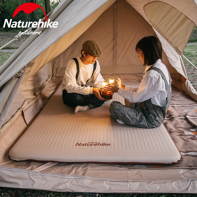 naturehike挪客自動充氣墊戶外帳篷睡墊加厚氣墊牀露營牀墊防潮墊