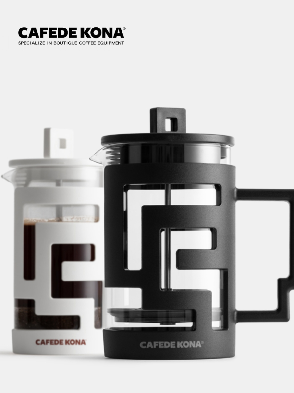 玻璃法壓壺 現代風 家用沖茶器 咖啡壺 法式濾壓壺 301400毫升