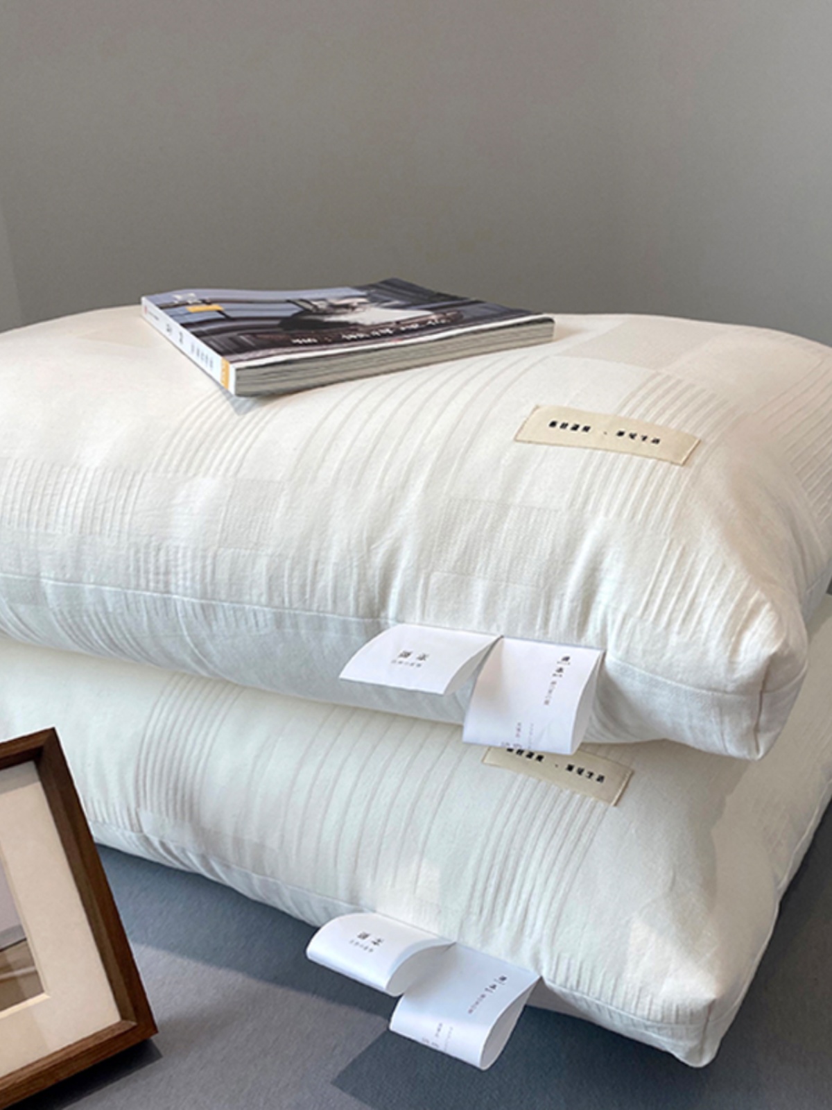 高品質日式可水洗全棉大豆枕芯單人枕頭助眠護頸枕不變型枕頭 (8.3折)