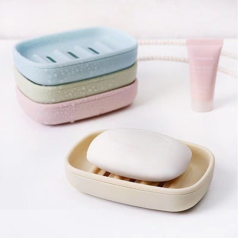 雙層皂盒浴室衛生間瀝水肥皂盒創意旅行便攜皂托簡約肥皂架大號