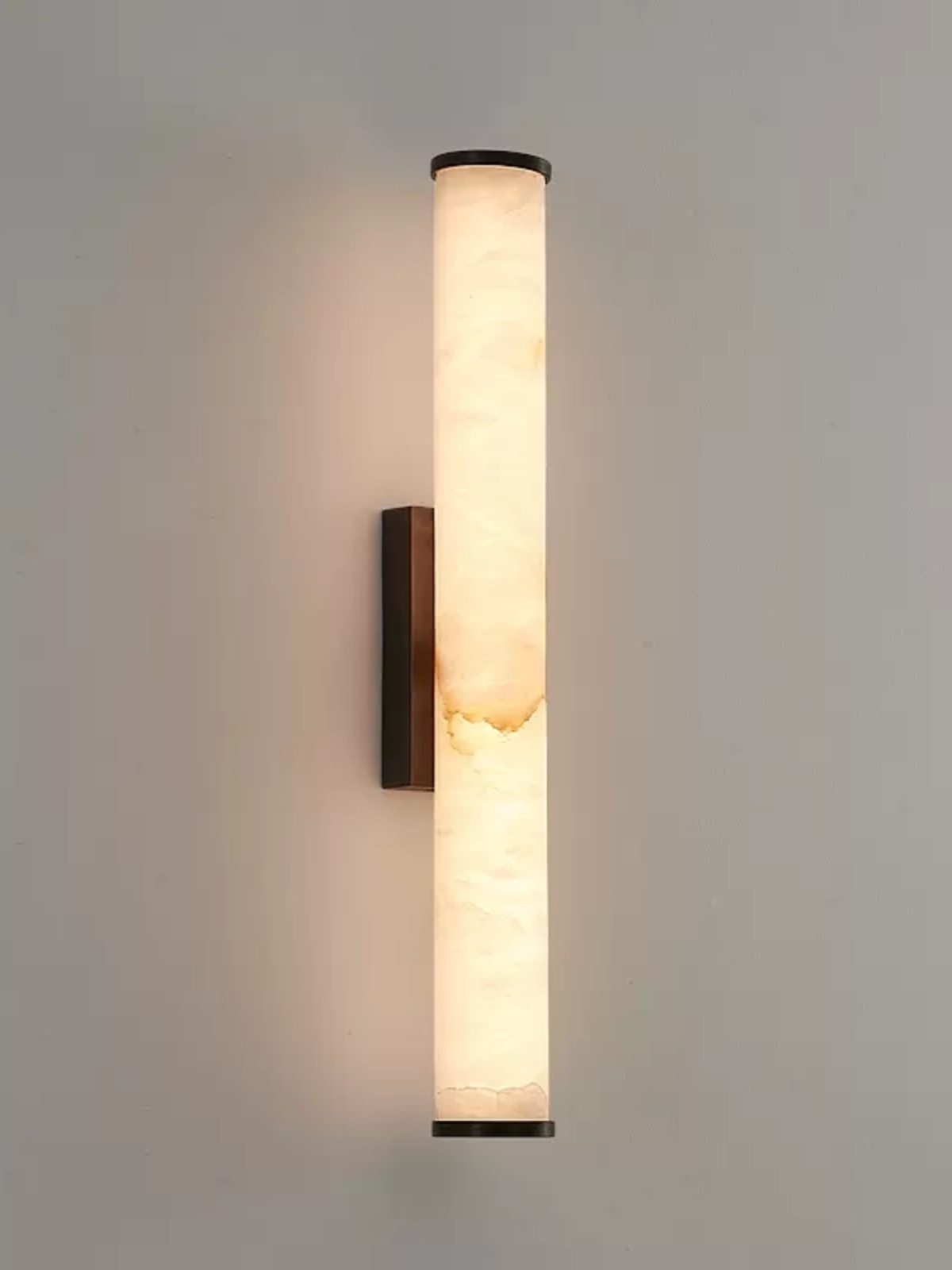 簡約現代西班牙雲石壁燈 客廳臥室床頭高檔全銅壁燈 (5.9折)