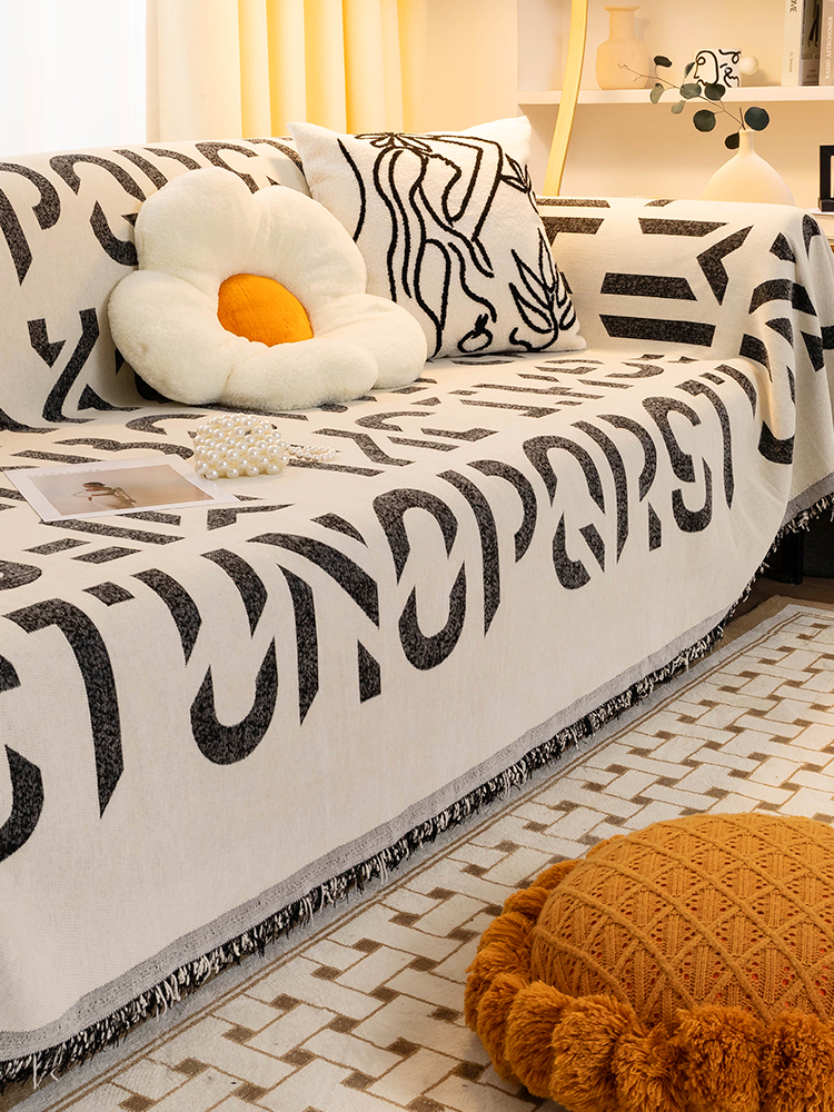 防貓抓沙發巾簡約現代風格適合三人座沙發多種顏色及尺寸