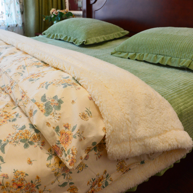絨毯三件套 冬季加厚加大 加柔牛奶絨床蓋室內外保暖用品