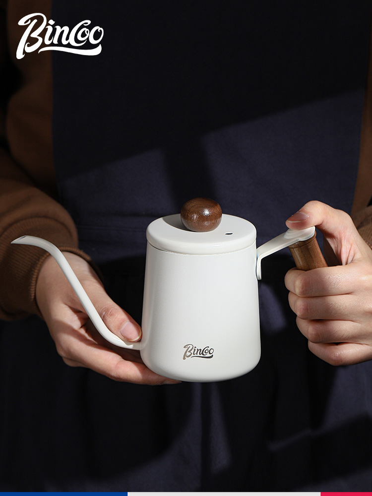 日式小清新不鏽鋼手衝壺 旅行戶外便攜掛耳咖啡注水壺