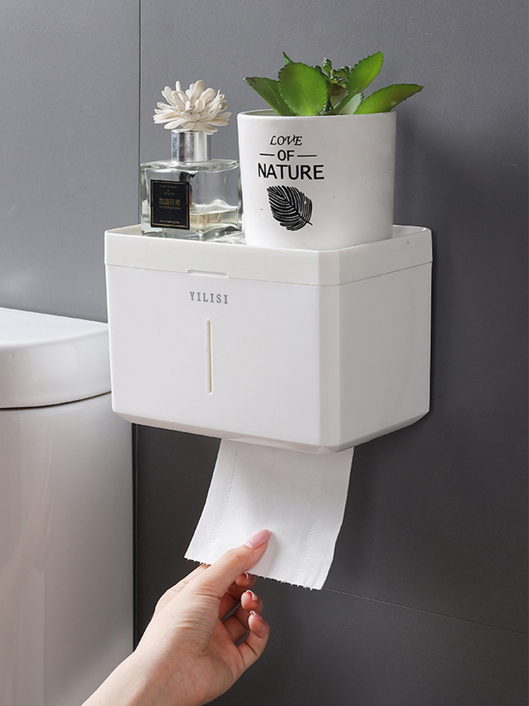 防水紙巾盒居家家廁所壁掛式簡約風格北歐風