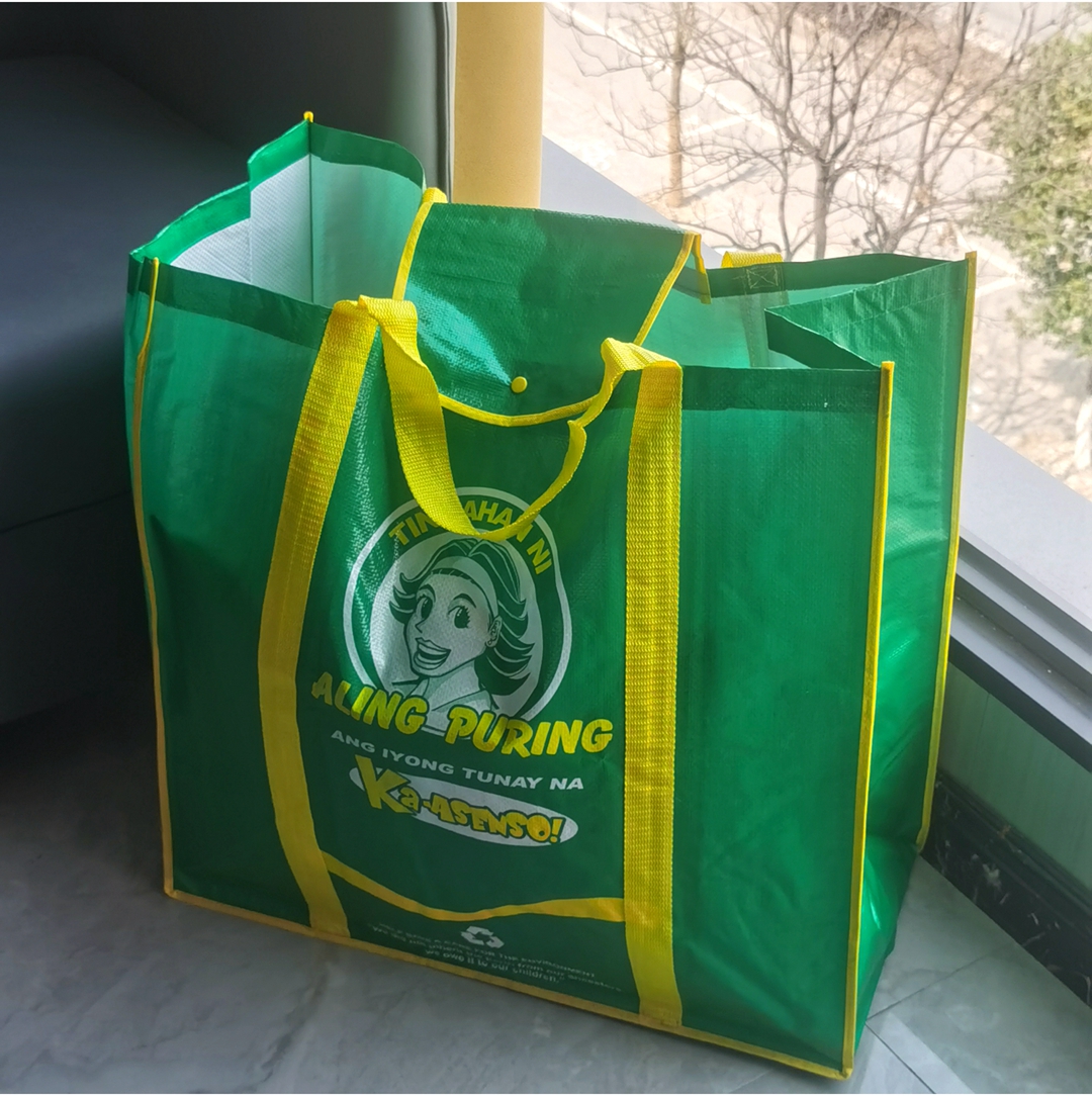 堅固耐用超大容量防水編織行李袋收納棉被被子購物都適合