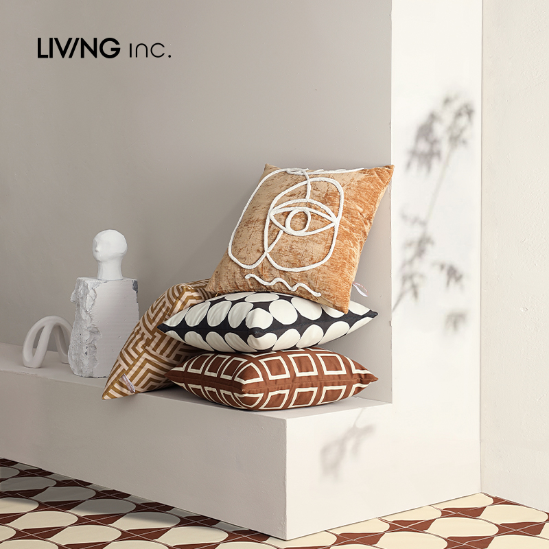 摩洛哥風沙發抱枕 赤貧幾何圖案客廳靠墊PP棉填充單獨枕套或附枕芯