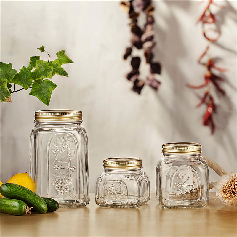 土國帕莎玻璃密封罐 時尚歐式風格 雜糧家用乾貨食品保鮮罐