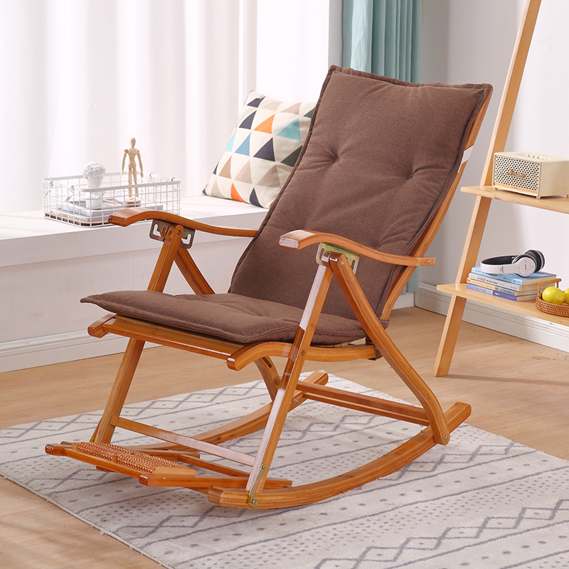 四季通用棉麻藤椅坐墊靠墊一體舒適透氣午休搖搖椅摺疊椅坐墊 (8.3折)