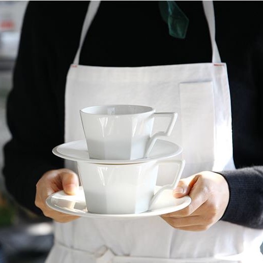 日本風格 kinto oct 陶瓷馬克杯 茶杯咖啡杯 配碟 可微波 可洗碗皿 多款多色