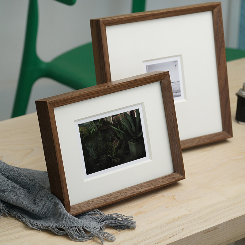 實木相框 印製照片 放置婚紗照或兒童成長照