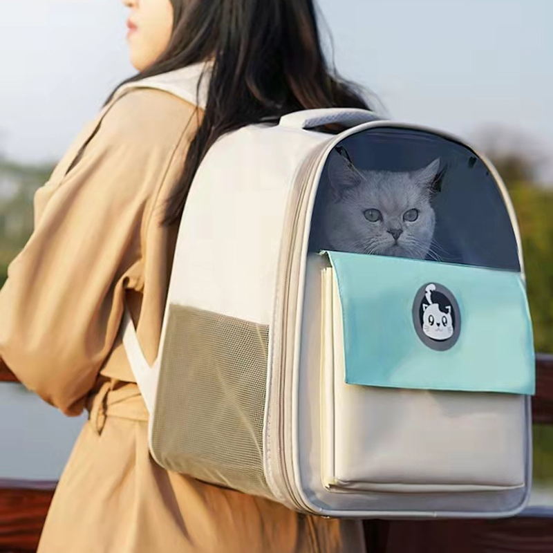 貓包太空艙寵物背包大容量外出便攜雙肩寵物包透明舒適透氣貓咪包