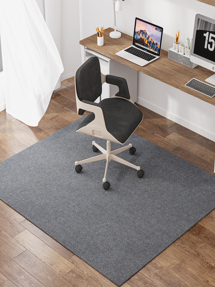 簡約風格防滑地毯耐髒椅子滑輪家用書桌電腦椅地墊書桌墊長方形 (7.9折)