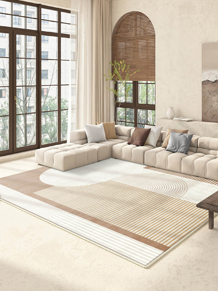 簡約時尚地毯打造日式侘寂風點綴客廳與臥室