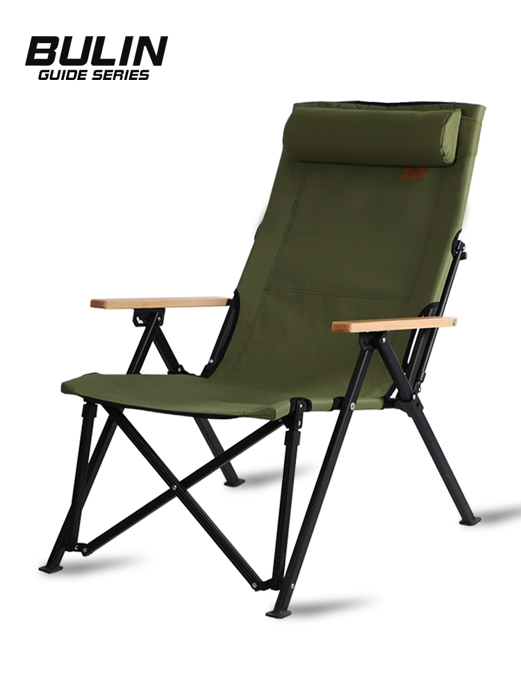 步林GuideSeries戶外摺疊躺椅露營椅 可四段調節 高背靠背 精緻露營必備