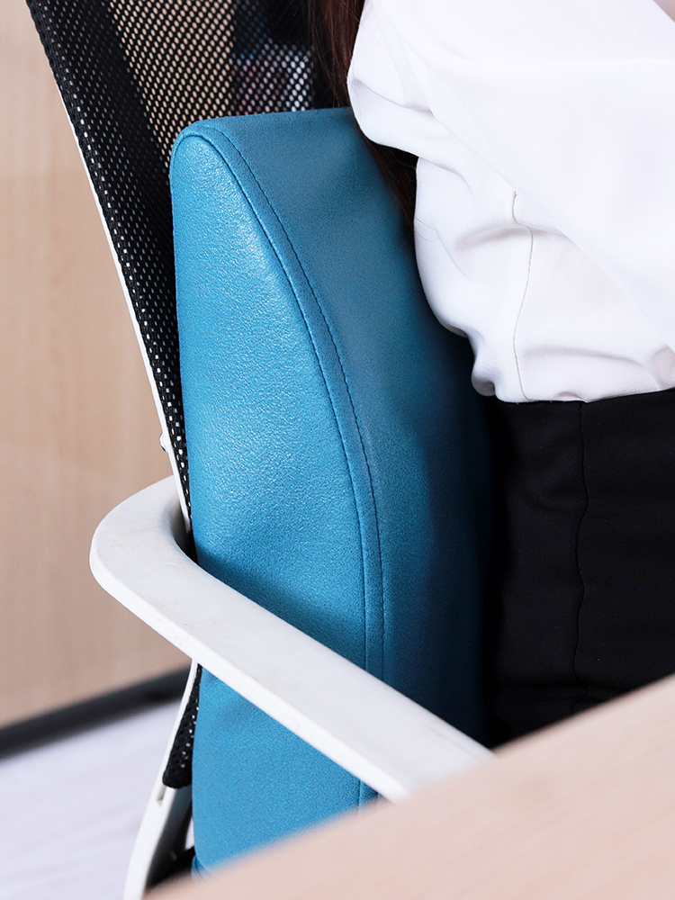 歐式風格辦公室腰靠墊 3D護腰人體工學靠背墊久坐護腰