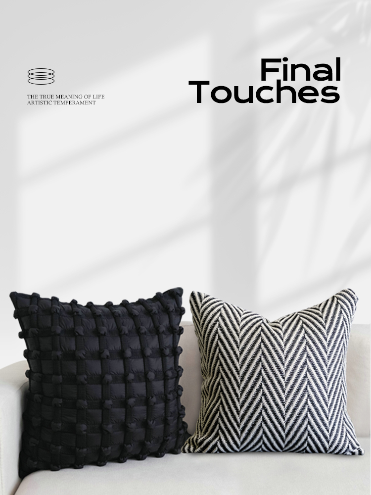 簡約現代風格抱枕精心設計點綴您的客廳增添溫馨氣息