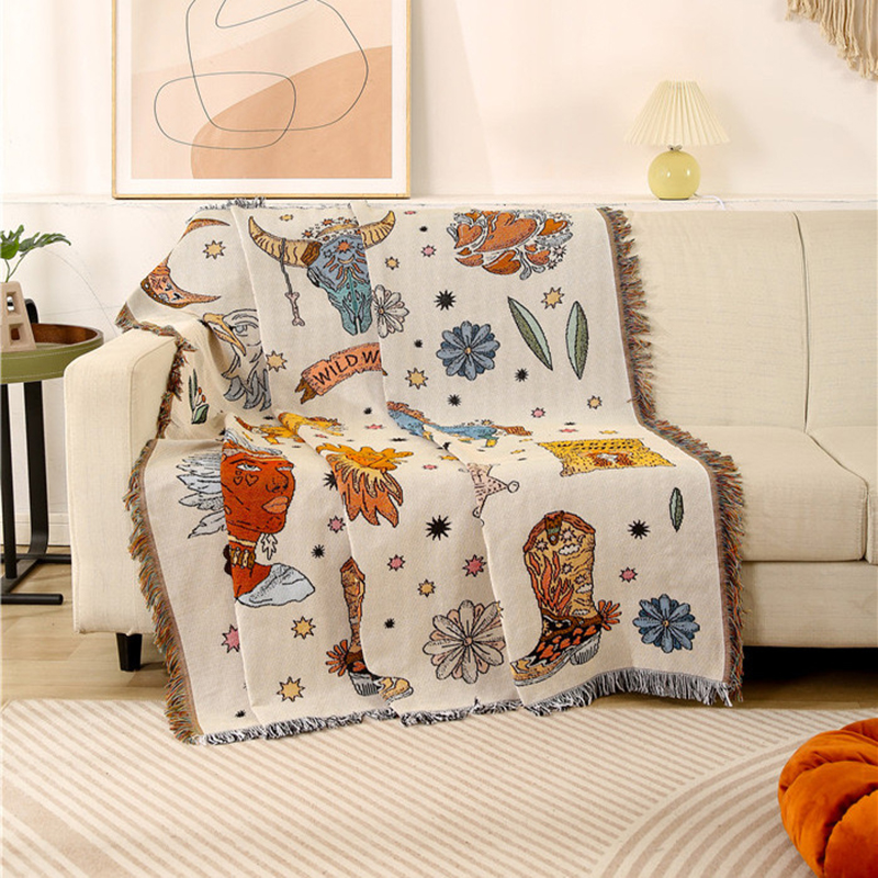 輕奢風針織毯 沙發床蓋毯 休閒午睡露營掛毯 125x150cm (8.3折)