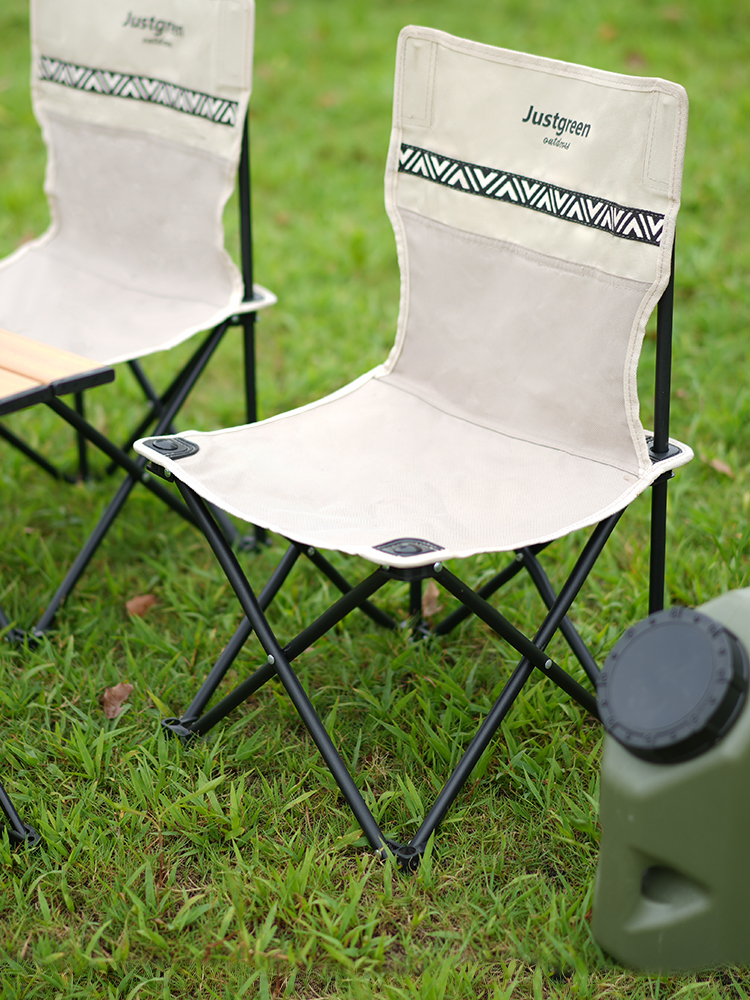 精緻露營必備 justgreen戶外摺疊椅子露營野餐椅摺疊凳攜帶方便多種款式任選