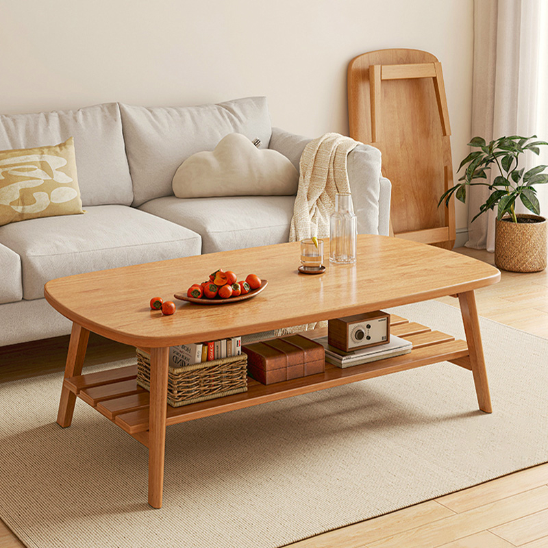可折曡日式茶幾客厛家用矮桌子現代簡約小戶型臥室簡易實木泡茶桌