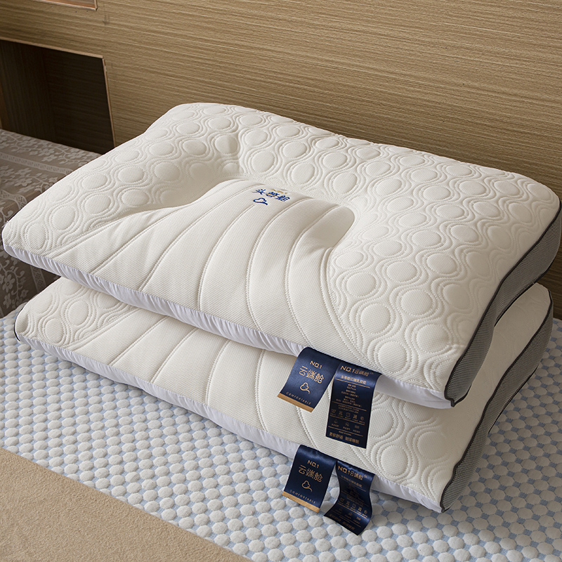 天然橡膠枕頭單人護頸記憶枕助睡眠一對家用特惠