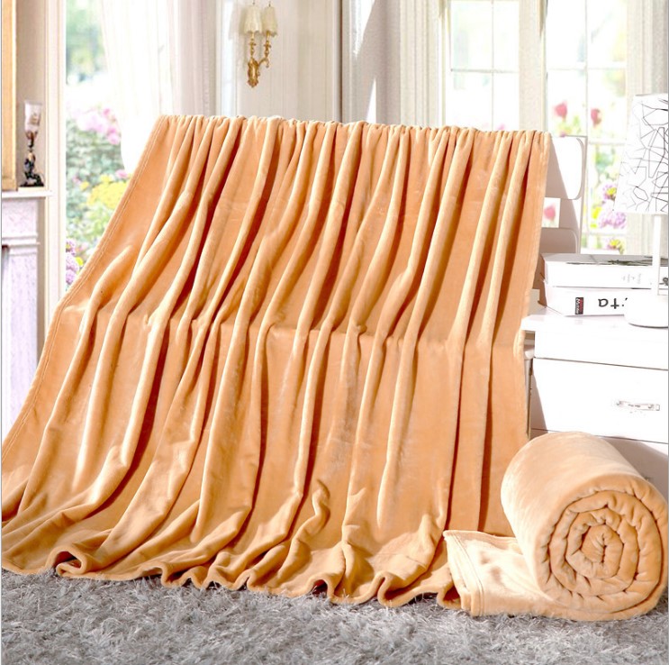 加厚珊瑚絨毯冬季法蘭絨毛毯雙人蓋毯子單人午睡被200cmx2303斤
