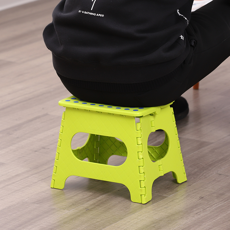 瀛欣摺疊馬紮便攜式椅成人戶外手提省空間家用兒童塑料小板凳