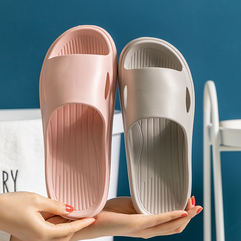 兩雙起批日式小清新風其他材質家居拖鞋適合夏季浴室家用防滑