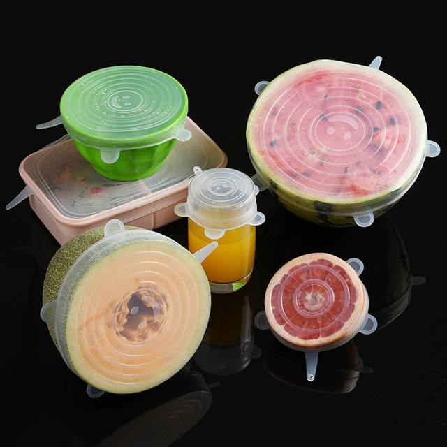 矽膠碗蓋保鮮膜食物保鮮矽膠碗蓋食品級保鮮蓋 (8.3折)