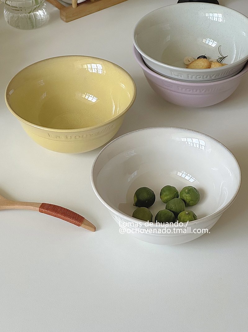 復古瓷碗 日式窯變松露釉大號拉麵湯碗 創意釉下彩碗