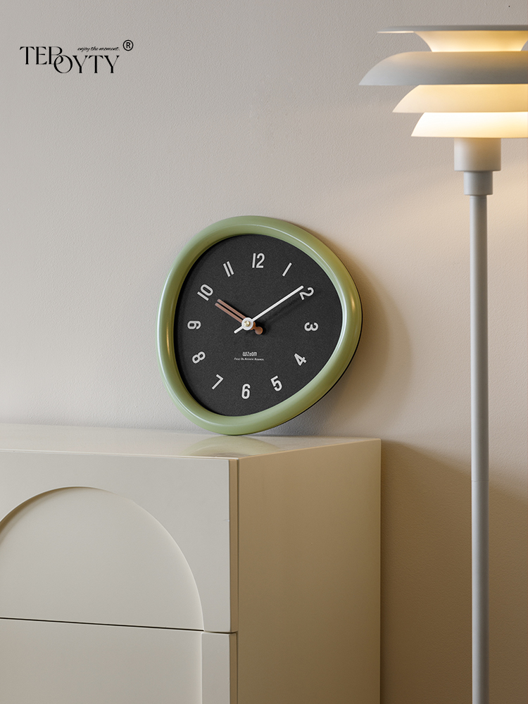 簡約現代風格掛鐘創意高級感裝飾客廳藝術鐘錶