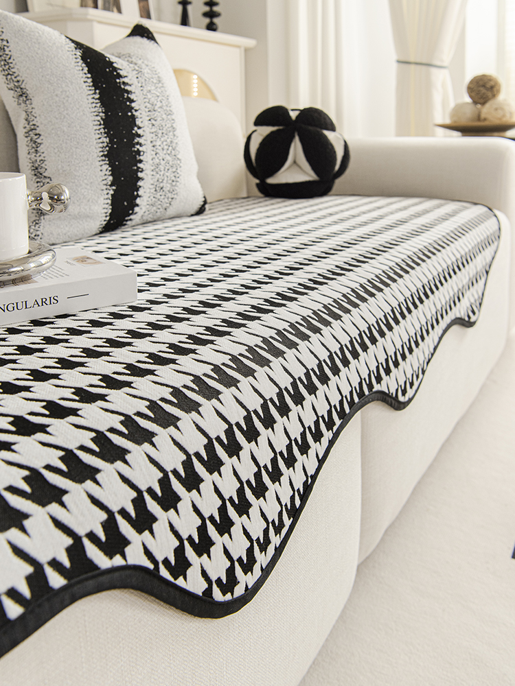 簡約現代風格防滑沙發墊多種顏色可選柔糯雪尼爾材質柔軟舒適