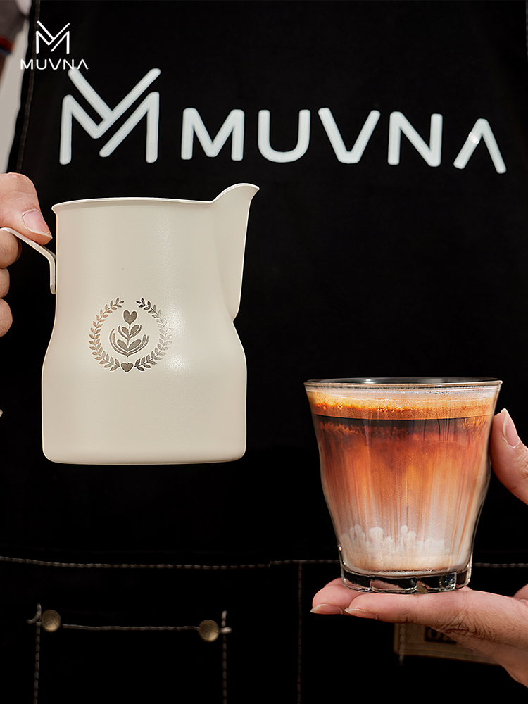 精緻不鏽鋼奶泡杯拉花更細膩輕鬆製作香濃咖啡