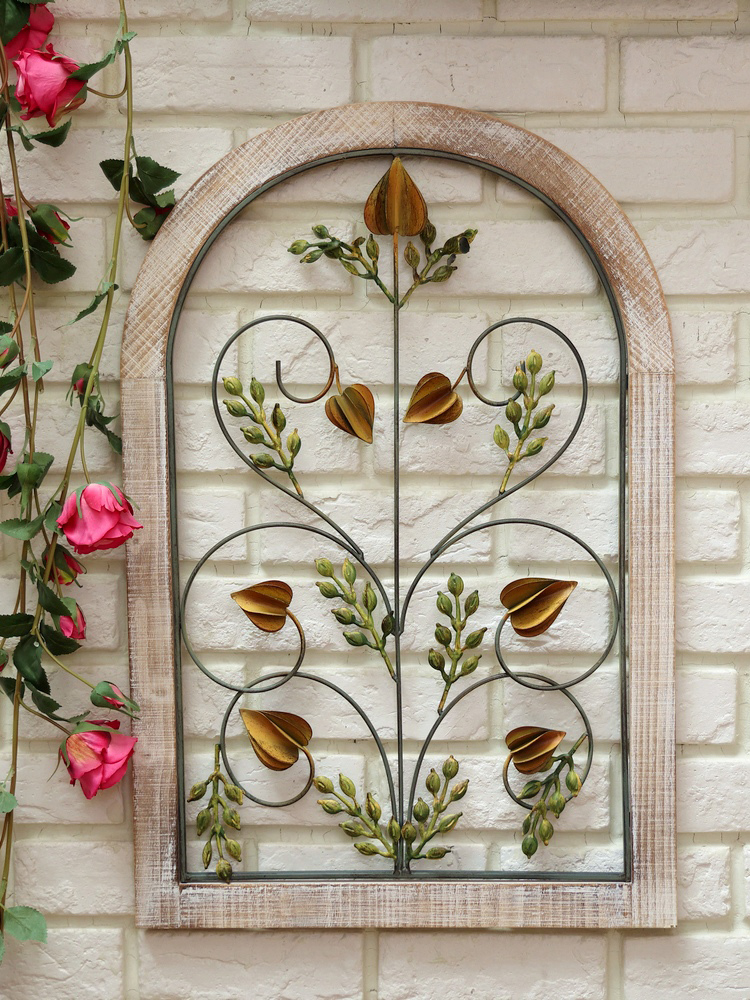 美式風格做舊復古鐵藝壁飾適合客廳裝飾點綴您溫馨的家