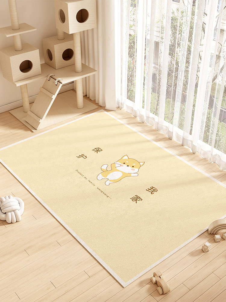 防水防尿寵物地墊免洗pvc皮革貓狗專用可擦地毯墊子