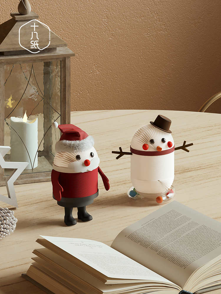 聖誕玩偶公仔玩具禮物聖誕老人雪人擺件裝飾品潮玩禮品擺件 原創的設計 讓你的聖誕節更溫馨