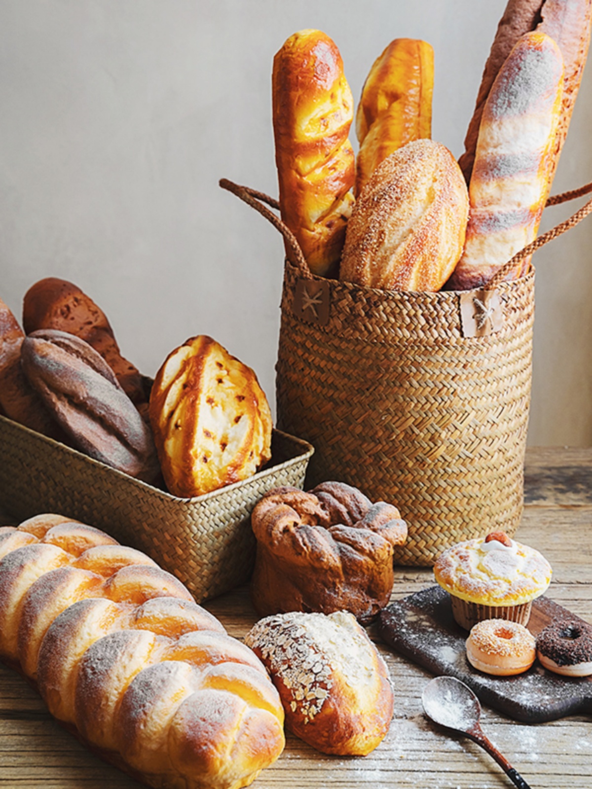 逼真裝飾道具麵包模型高檔解壓療癒食物