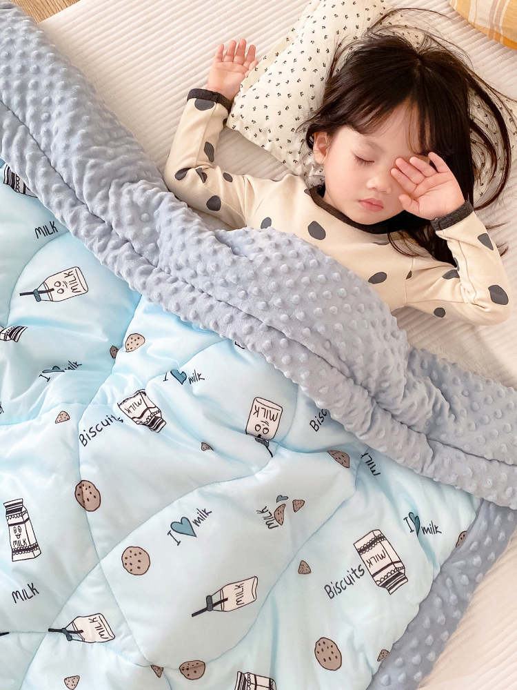幼兒四季通用豆豆棉被 溫暖舒適寶寶睡得香