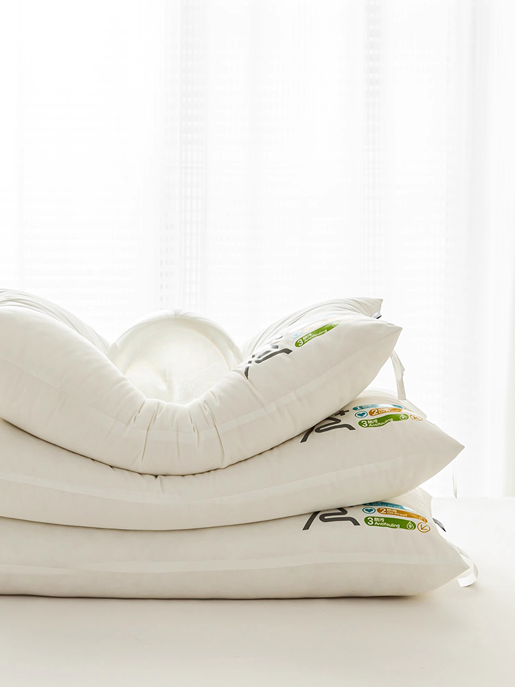 黑科技防水防油防汙纖維枕頭 專為成人設計的單人護頸椎枕