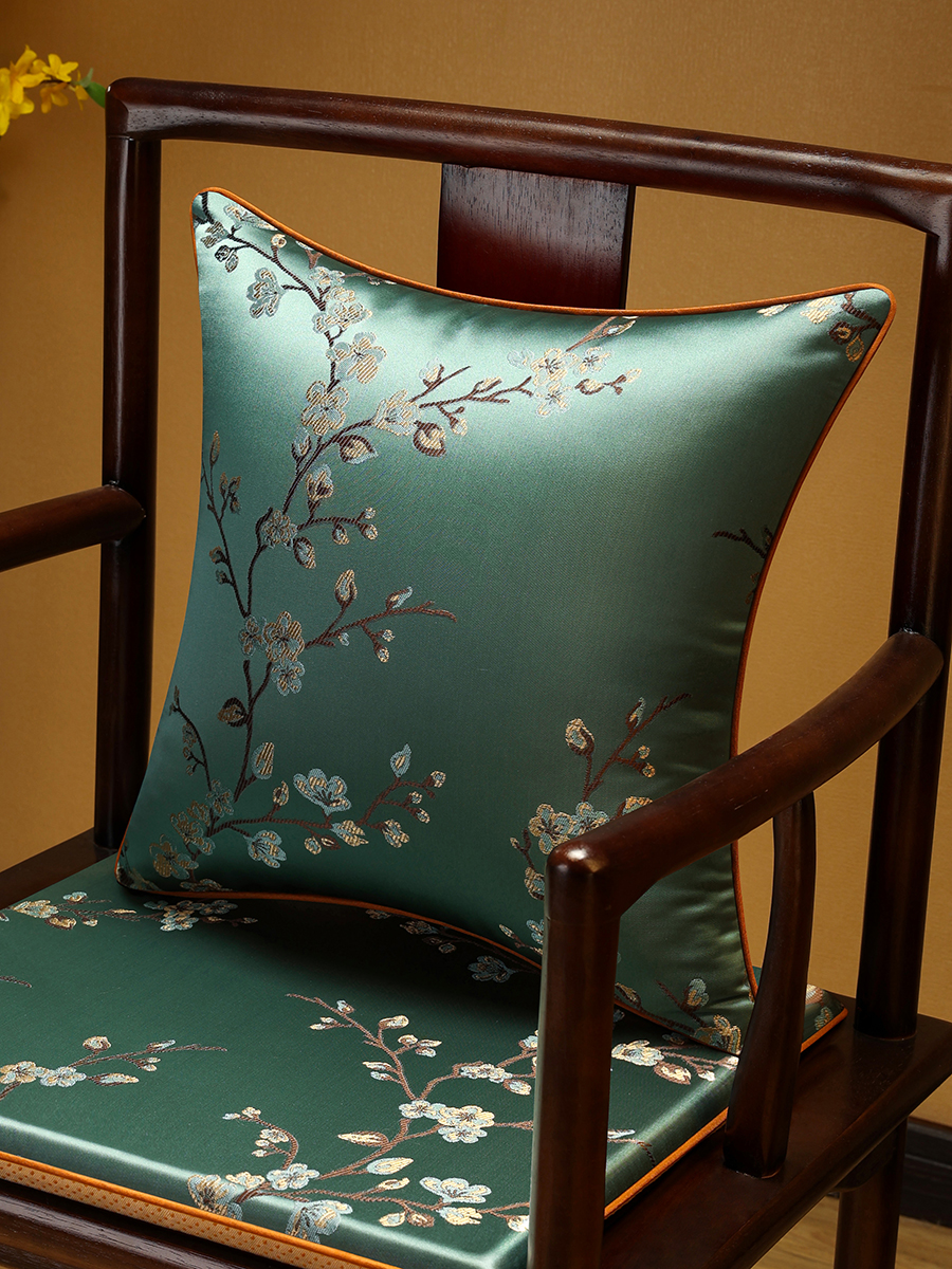 精緻中式抱枕點綴客廳紅木沙發舒緩腰部舒適睡眠多種尺寸任選