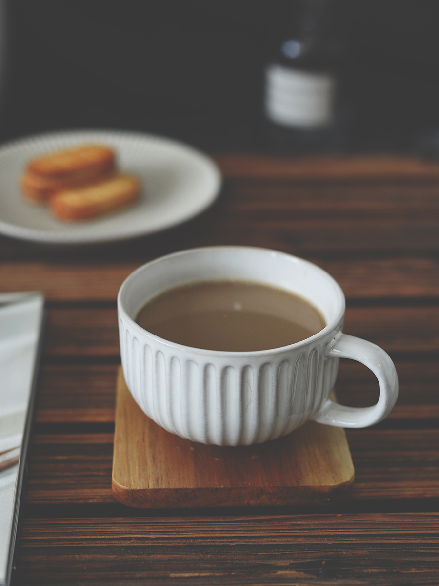 北歐風日式復古陶瓷咖啡杯 耐熱 午茶杯下午茶拉花杯