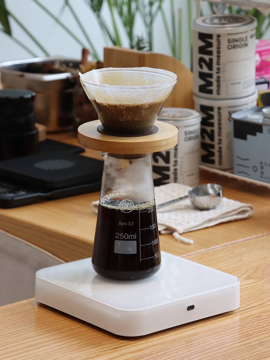 玻璃手衝咖啡壺透明高硼硅大容量250500ml咖啡器具