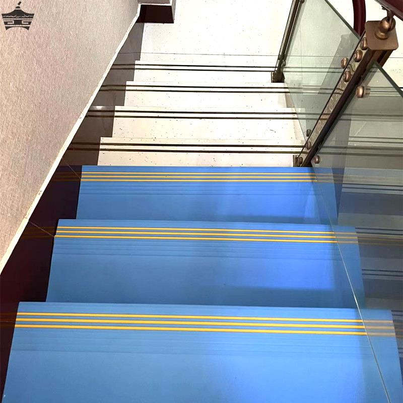 樓梯墊 PVC地膠舊樓梯改造踏步墊臺階貼防滑貼幼兒園地板整鋪防滑墊 (2.6折)