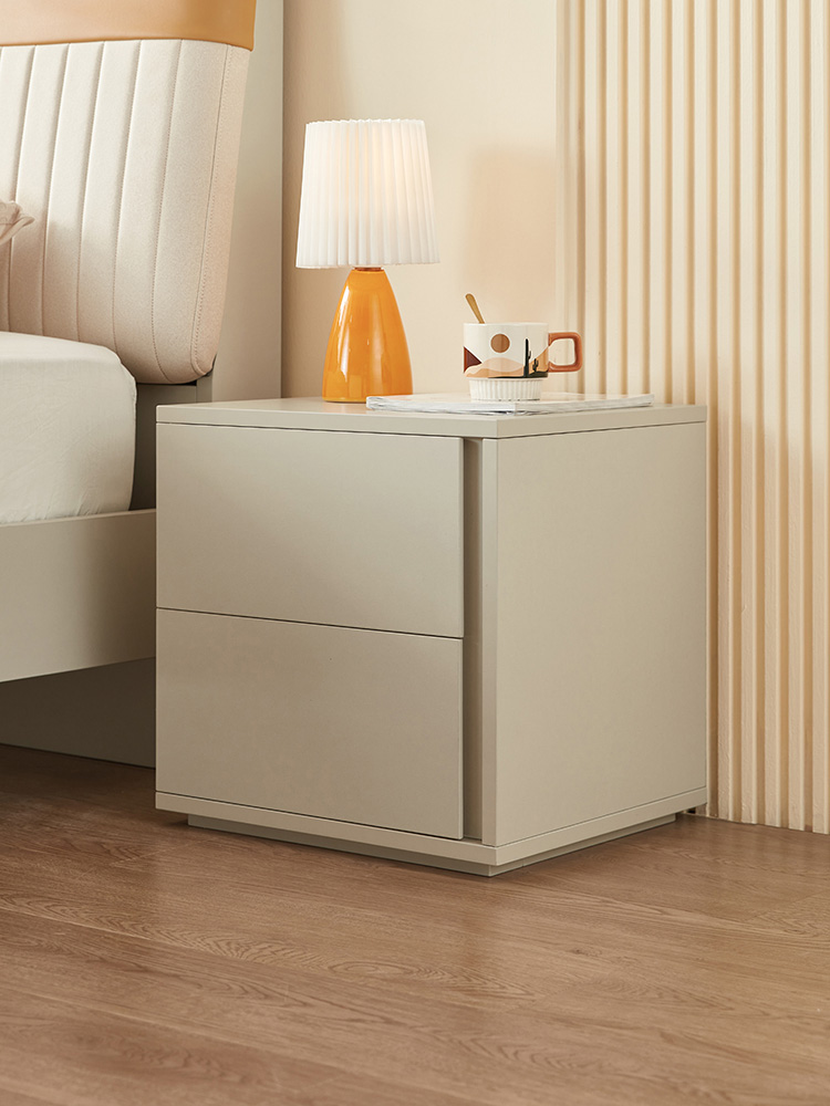 現代簡約創意臥室網紅床頭櫃 小型床邊收納櫃 2022新款簡約現代人造板組裝