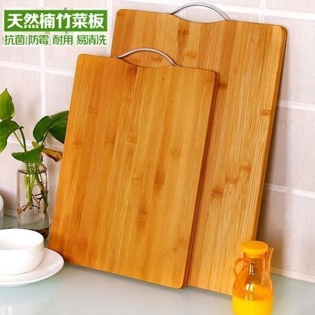 中式竹製菜板實木材質環保健康耐用耐磨切菜擀麵好幫手