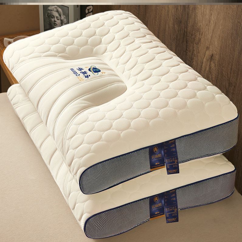 五星級酒店柔軟健康乳膠枕超舒適睡眠體驗