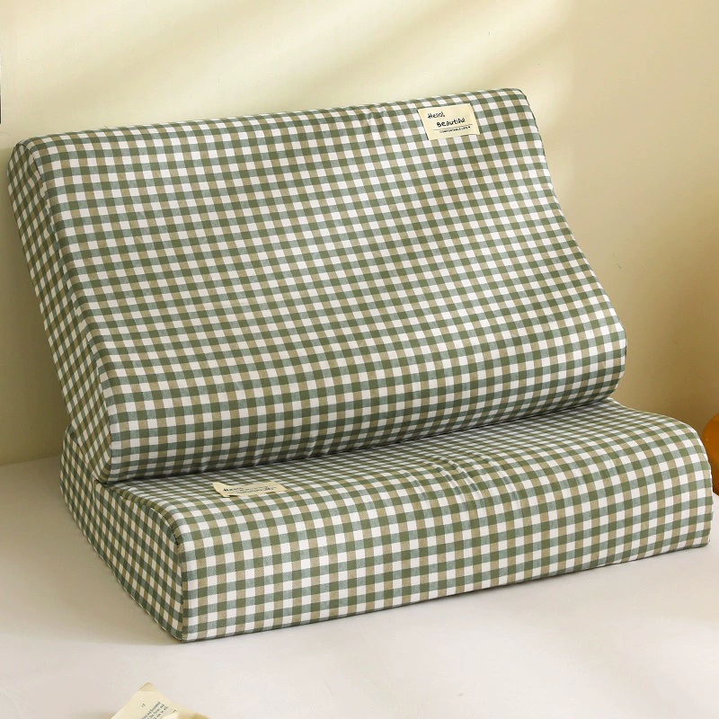 水洗棉乳膠枕套一對記憶專用橡膠單個枕頭套裝40x60家用單人30x50