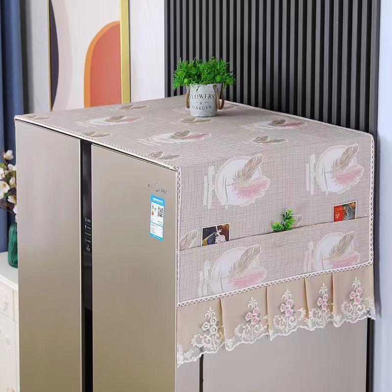 2023年通用 冰箱防塵罩 雙開門 雙開門冰箱罩 洗衣機罩套 冰箱罩